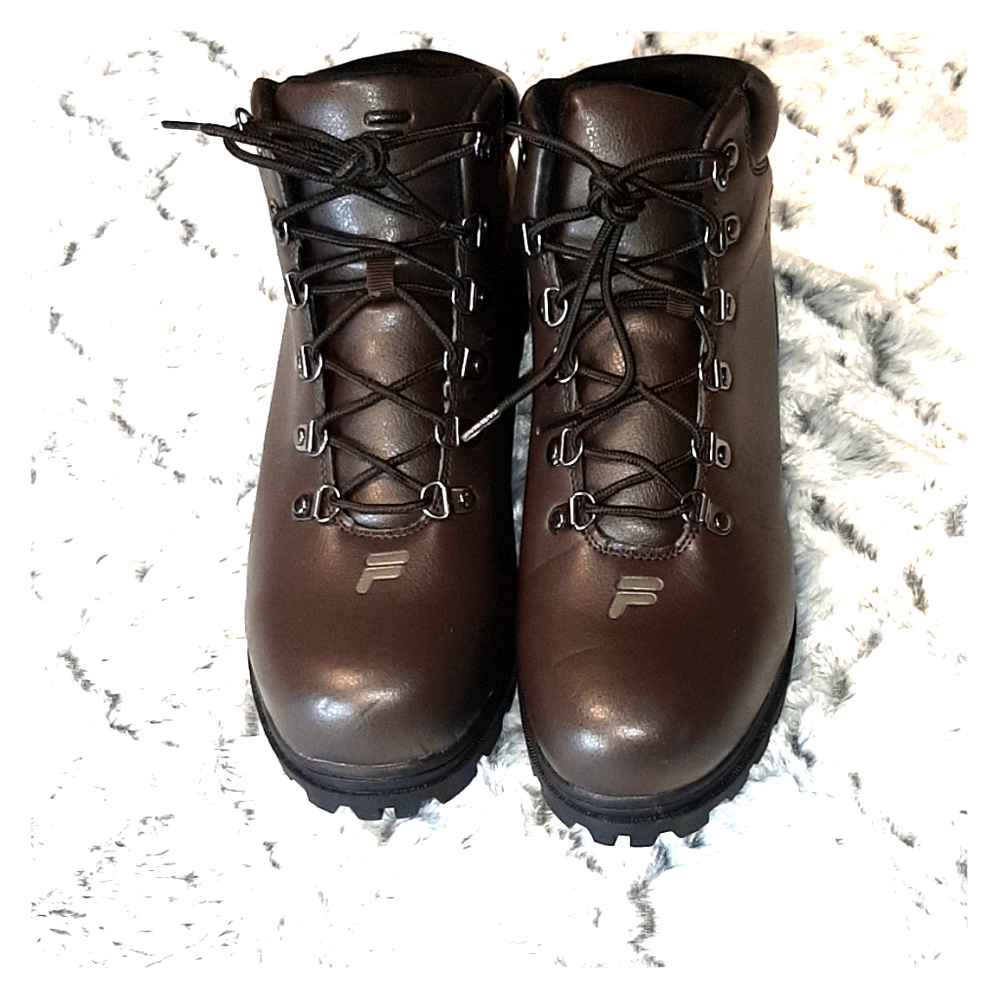 Fila Men's Brown Boot Sz 12
